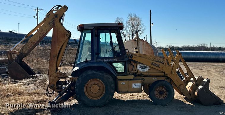 image for item LK9600 1997 Case 580L  backhoe