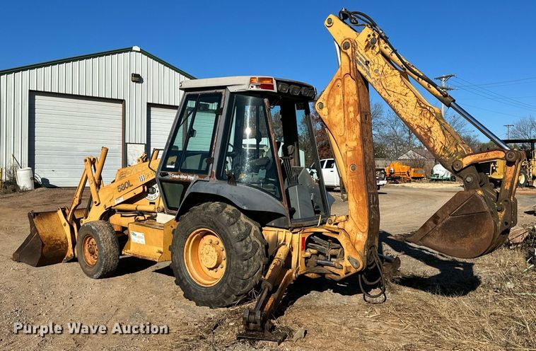 image for item LK9600 1997 Case 580L  backhoe