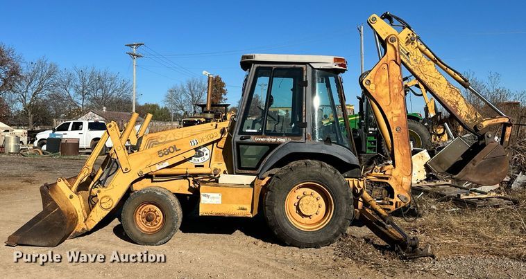 image for item LK9600 1997 Case 580L  backhoe