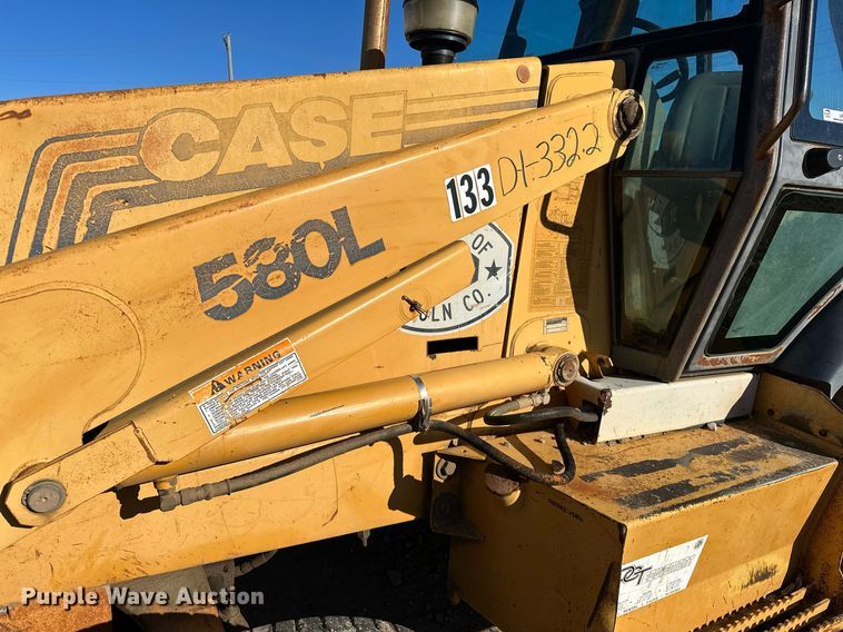image for item LK9600 1997 Case 580L  backhoe