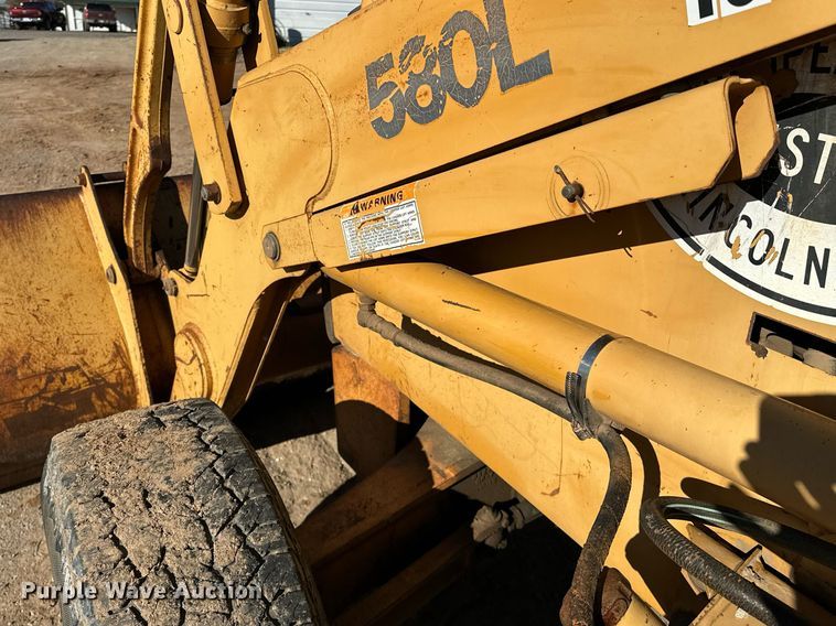 image for item LK9600 1997 Case 580L  backhoe