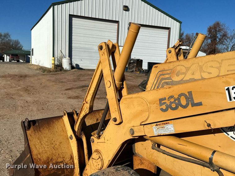 image for item LK9600 1997 Case 580L  backhoe