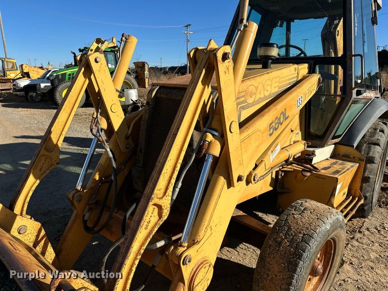 image for item LK9600 1997 Case 580L  backhoe