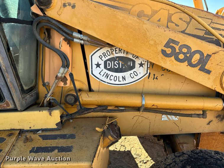 image for item LK9600 1997 Case 580L  backhoe