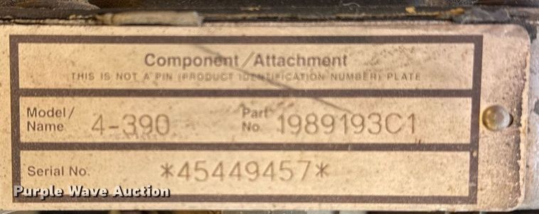 image for item LK9600 1997 Case 580L  backhoe