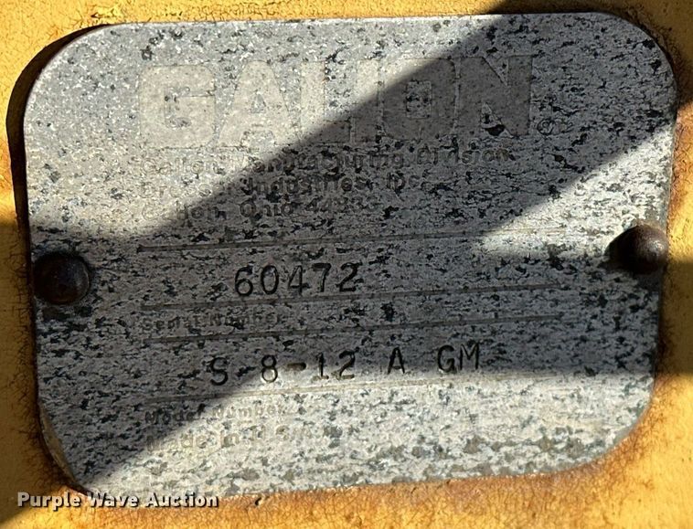 image for item LK9604 1984 Galion S8-12A  double drum roller