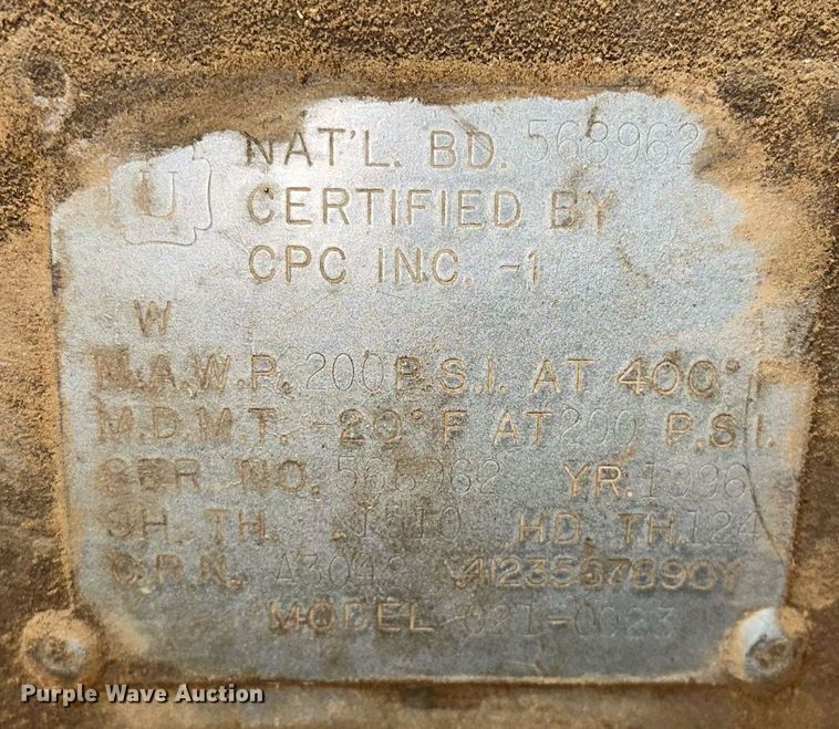 image for item LK9605 1996 NATL BD 021-0023  air compressor