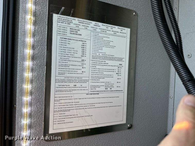 image for item LK9608 2020 Ford F350 Super Duty  ambulance