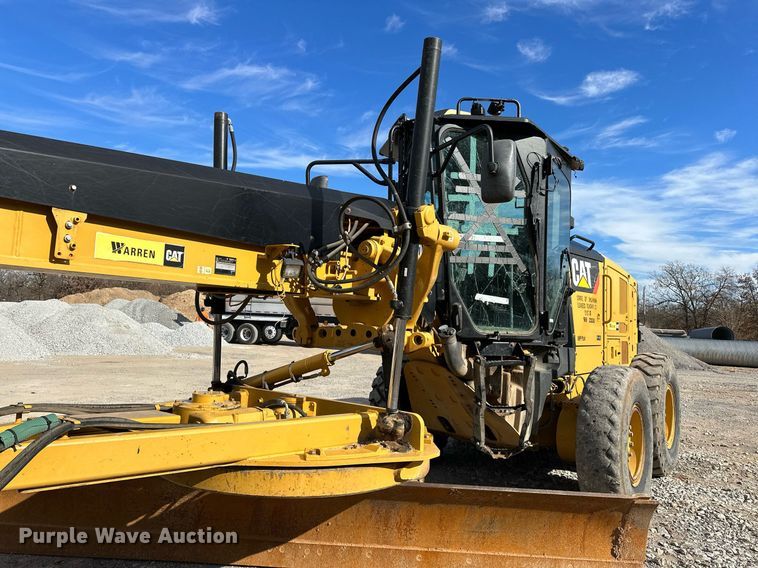 image for item LK9612 2012 Caterpillar 120M2  motor grader