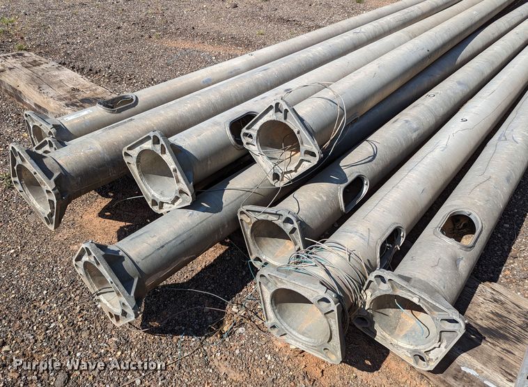 image for item LM9952 (12) metal light poles