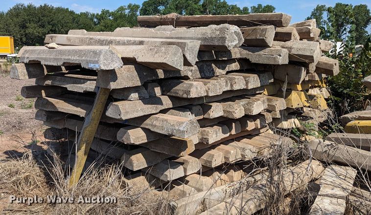 image for item LM9954 Approximately 220 concrete parking stops