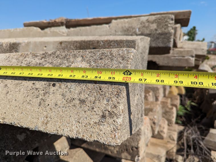 image for item LM9954 Approximately 220 concrete parking stops