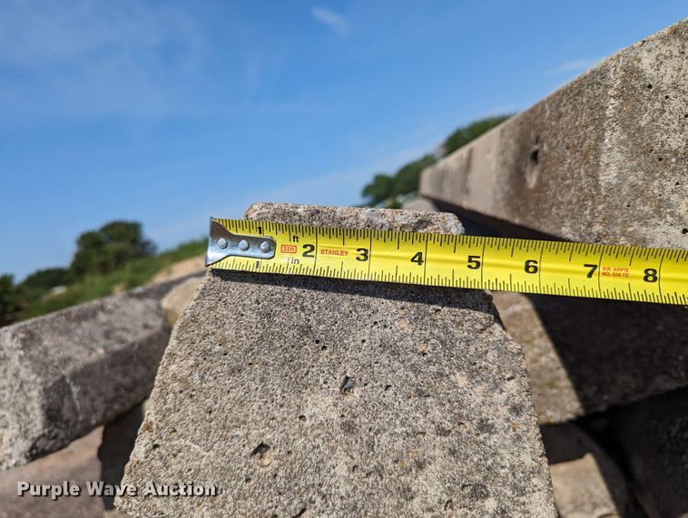 image for item LM9954 Approximately 220 concrete parking stops