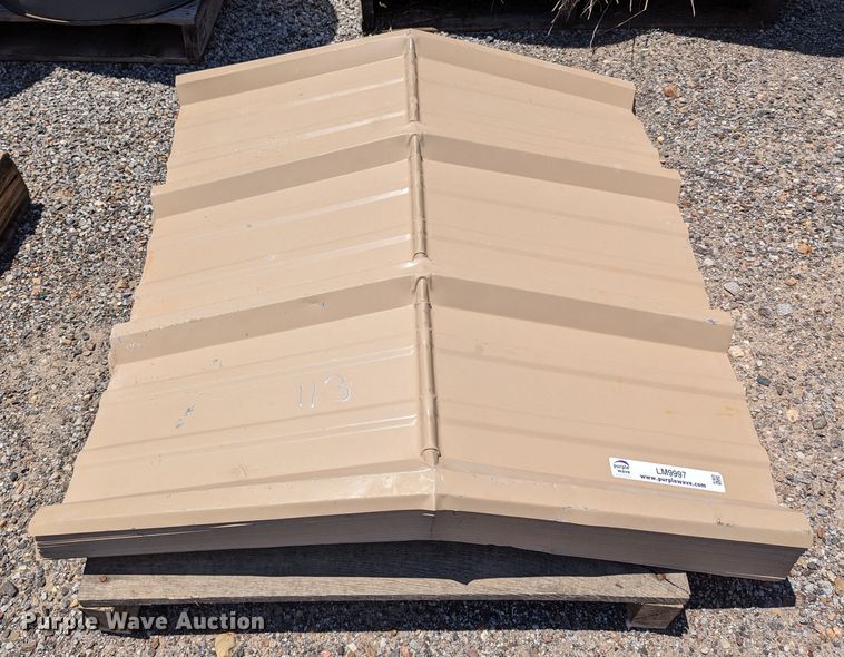 image for item LM9997 Approximately (35) metal ridge caps