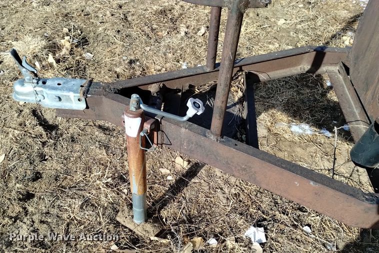 image for item LN9884 Shop built  tar pot trailer