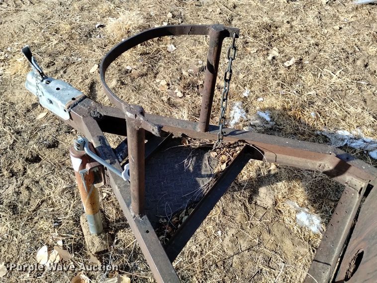 image for item LN9884 Shop built  tar pot trailer