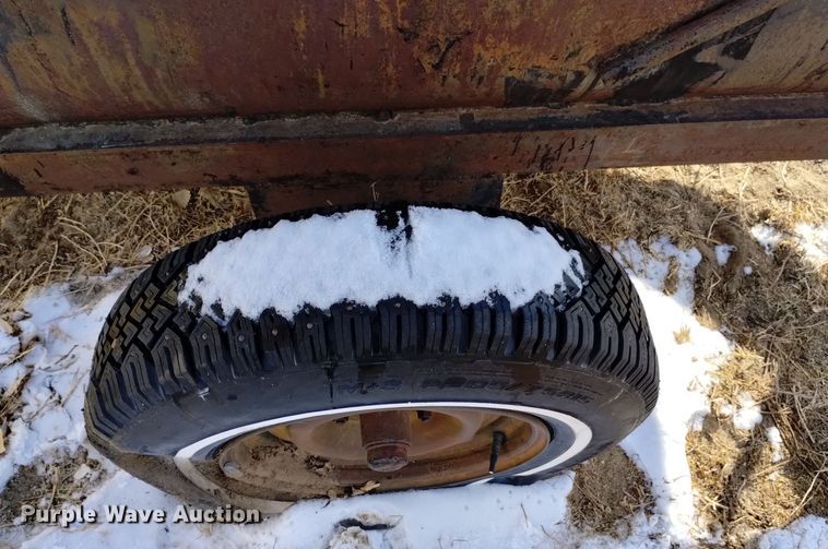 image for item LN9884 Shop built  tar pot trailer