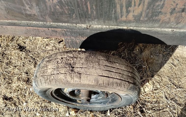 image for item LN9884 Shop built  tar pot trailer