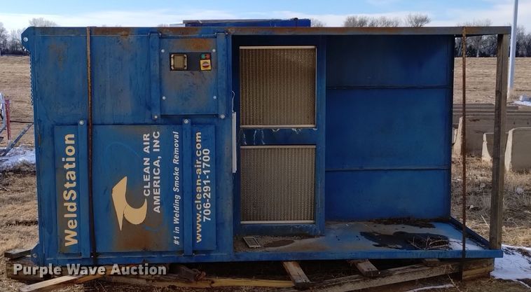 image for item LN9886 Clean Air America  welding booth