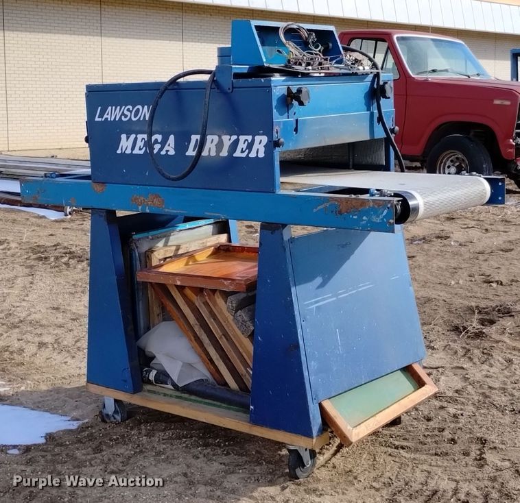 image for item LN9892 Lawson Omega Dryer  textile conveyor dryer