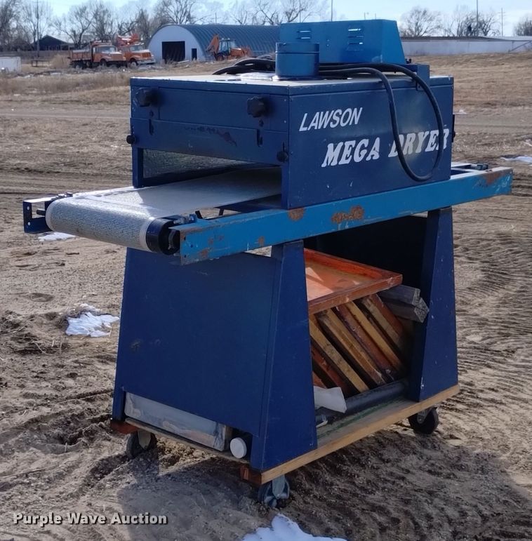 image for item LN9892 Lawson Omega Dryer  textile conveyor dryer