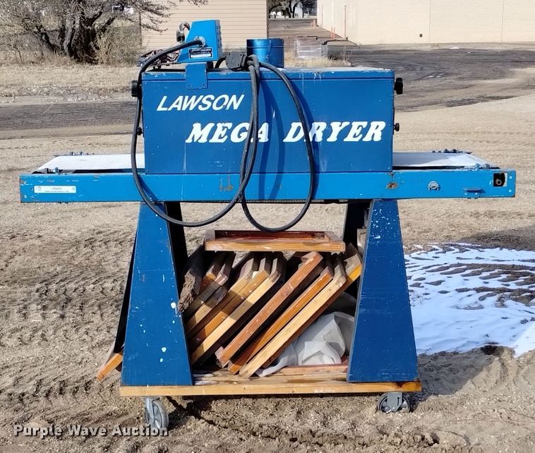 image for item LN9892 Lawson Omega Dryer  textile conveyor dryer