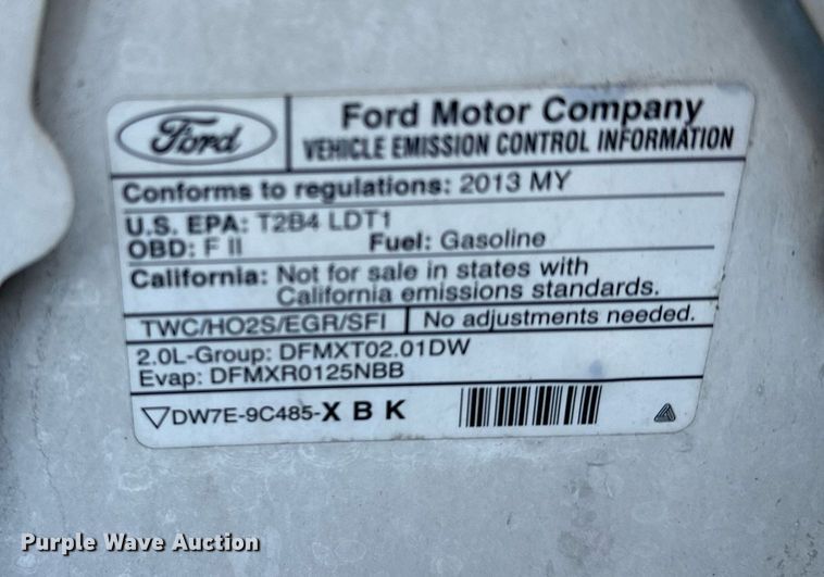 image for item LO9331 2013 Ford Transit Connect  van