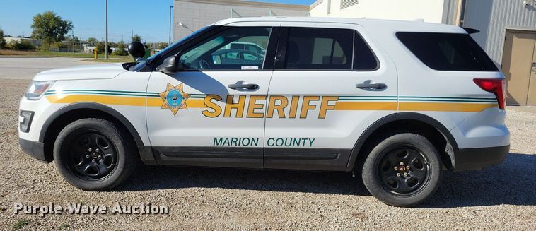 image for item LO9847 2017 Ford Explorer Police Interceptor  SUV