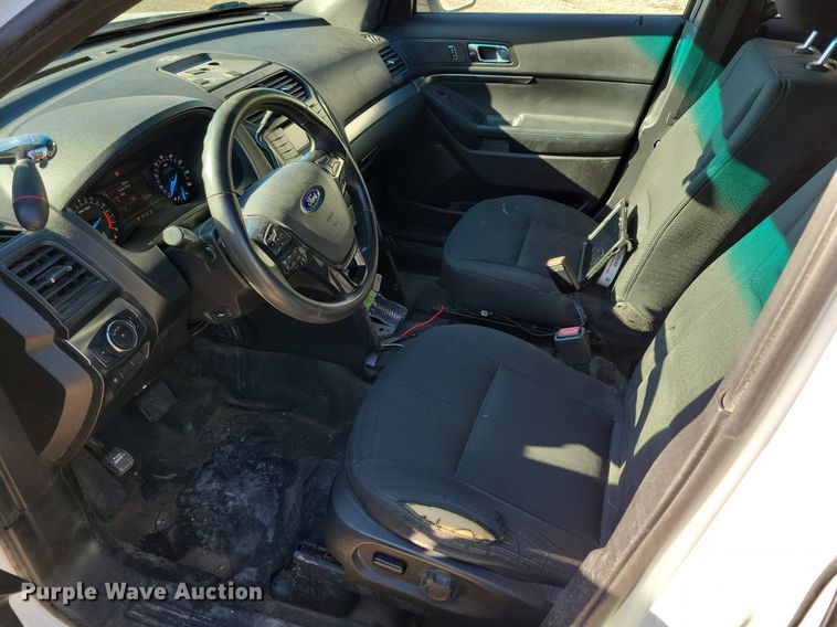 image for item LO9847 2017 Ford Explorer Police Interceptor  SUV