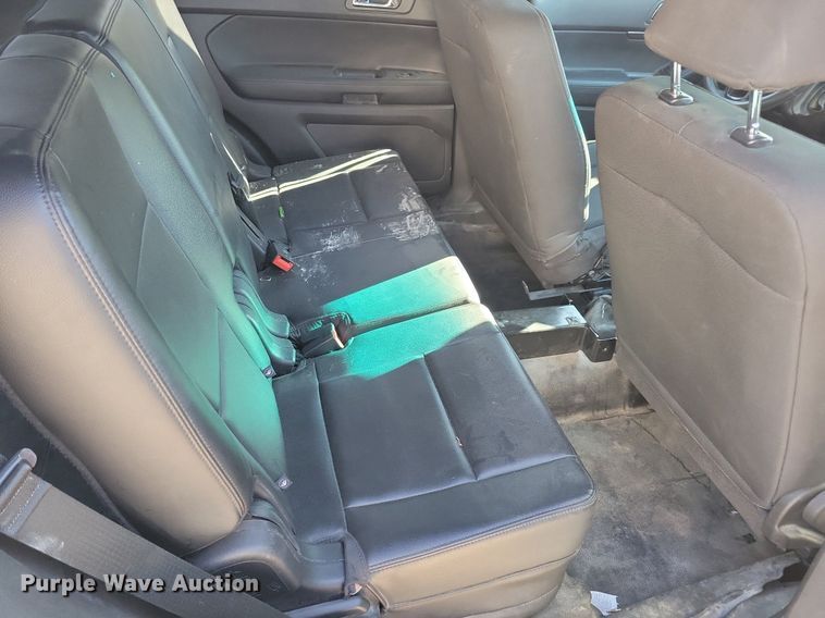 image for item LO9847 2017 Ford Explorer Police Interceptor  SUV