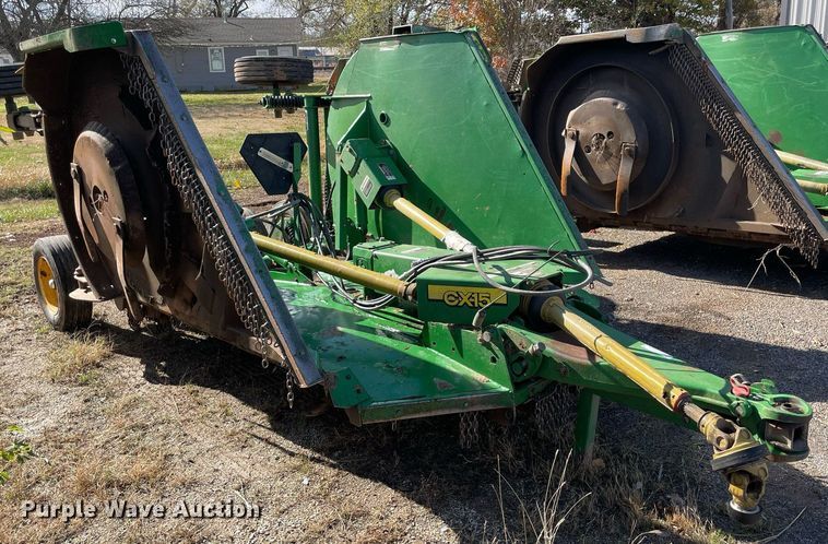 image for item LV9213 John Deere CX15  batwing rotary mower