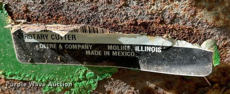 image for item LV9215 John Deere CX15  batwing rotary mower