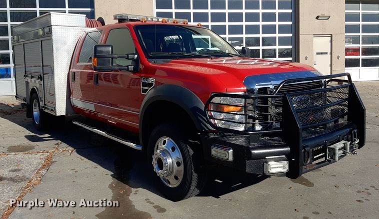 image for item LX9826 2010 Ford F550 Super Duty  Crew Cab rescue vehicle