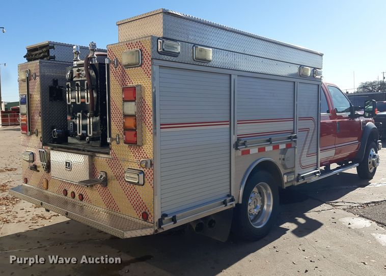 image for item LX9826 2010 Ford F550 Super Duty  Crew Cab rescue vehicle
