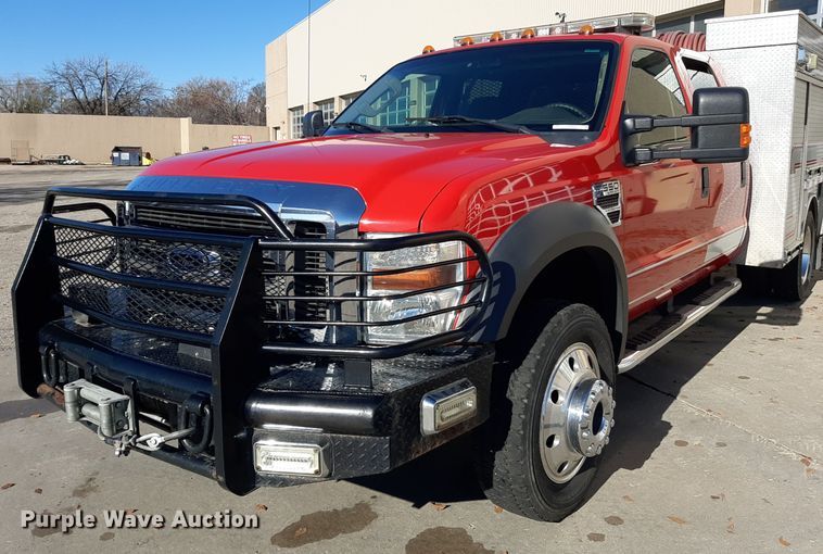 image for item LX9826 2010 Ford F550 Super Duty  Crew Cab rescue vehicle