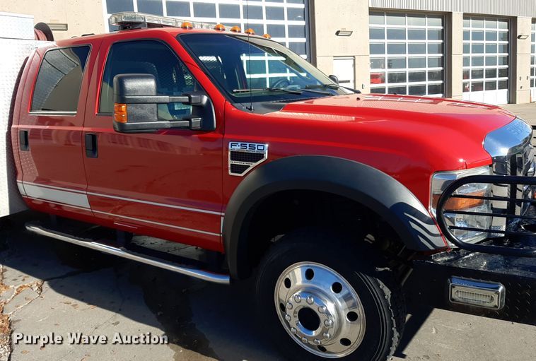 image for item LX9826 2010 Ford F550 Super Duty  Crew Cab rescue vehicle