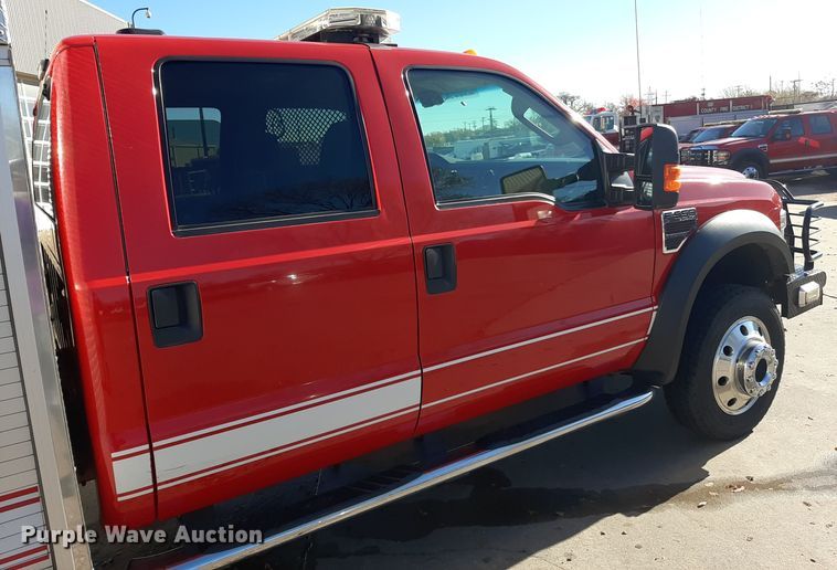 image for item LX9826 2010 Ford F550 Super Duty  Crew Cab rescue vehicle