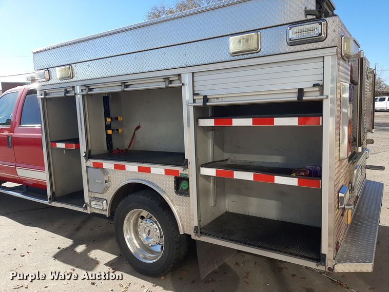 image for item LX9826 2010 Ford F550 Super Duty  Crew Cab rescue vehicle