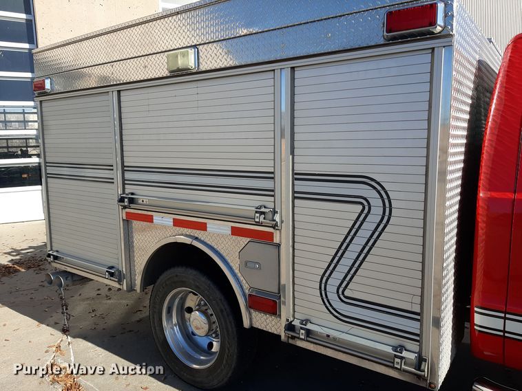 image for item LX9827 2008 Ford F550 Super Duty XLT  Crew Cab rescue vehicle