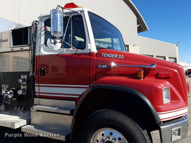 image for item LX9830 2000 Freightliner FL80  pumper fire truck