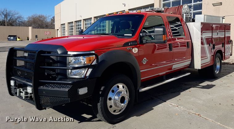 image for item LX9831 2013 Ford F550 Super Duty  Crew Cab rescue vehicle