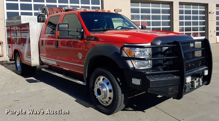 image for item LX9831 2013 Ford F550 Super Duty  Crew Cab rescue vehicle