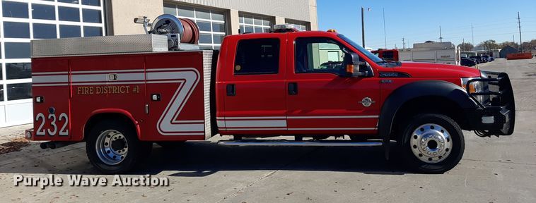 image for item LX9831 2013 Ford F550 Super Duty  Crew Cab rescue vehicle