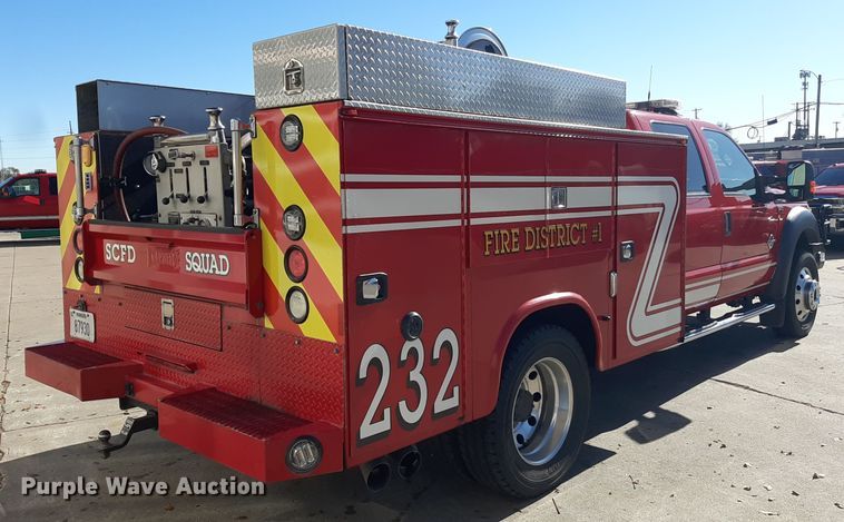 image for item LX9831 2013 Ford F550 Super Duty  Crew Cab rescue vehicle