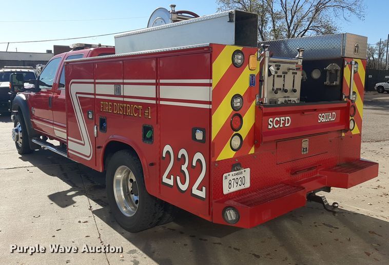 image for item LX9831 2013 Ford F550 Super Duty  Crew Cab rescue vehicle