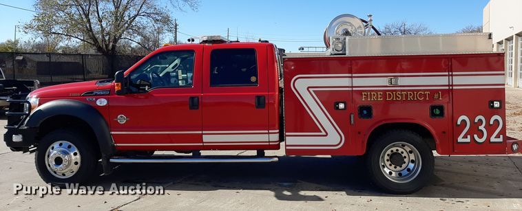 image for item LX9831 2013 Ford F550 Super Duty  Crew Cab rescue vehicle