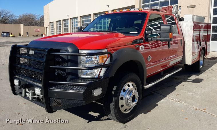 image for item LX9831 2013 Ford F550 Super Duty  Crew Cab rescue vehicle