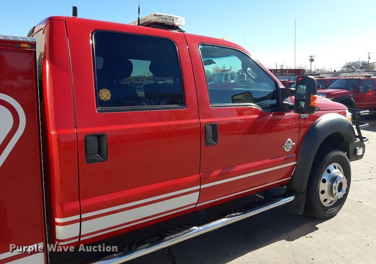 image for item LX9831 2013 Ford F550 Super Duty  Crew Cab rescue vehicle