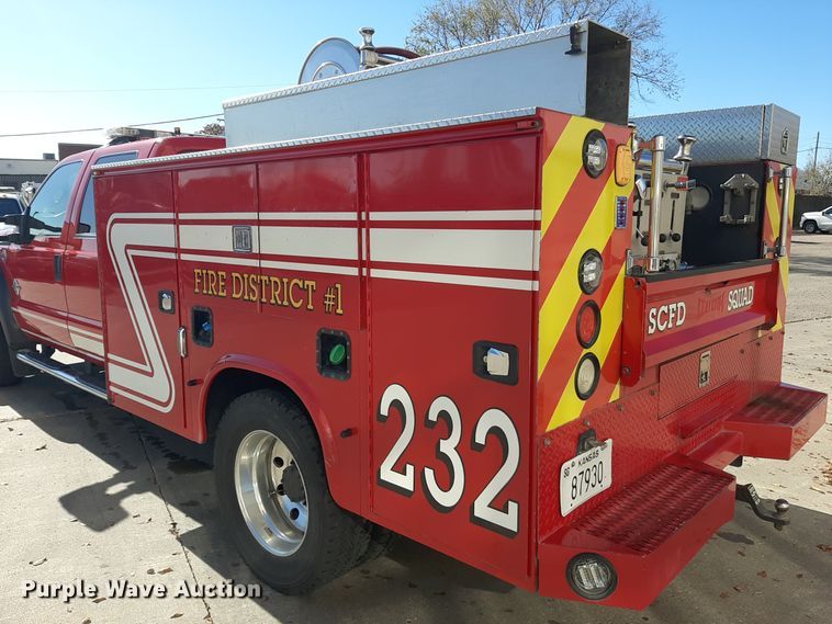 image for item LX9831 2013 Ford F550 Super Duty  Crew Cab rescue vehicle