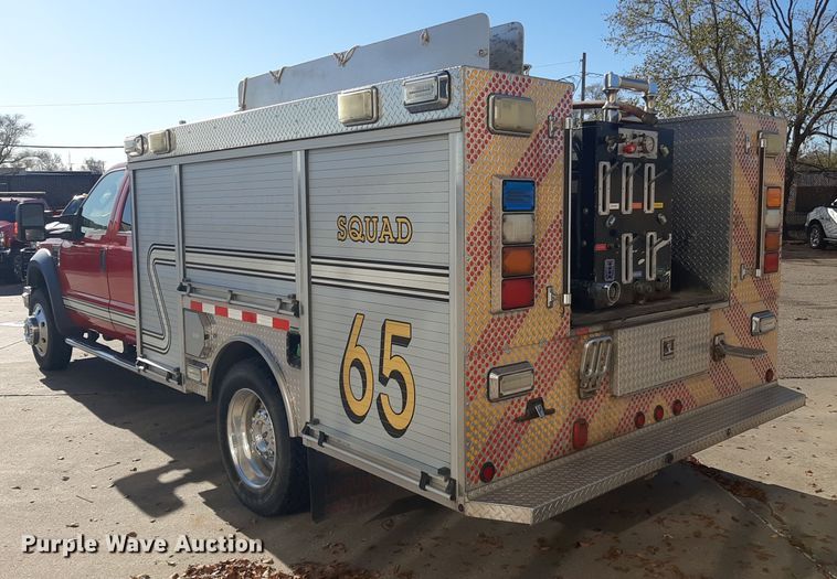 image for item LX9833 2010 Ford F550 Super Duty  Crew Cab rescue vehicle